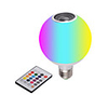 New LED Bluetooth Music Bulb With White Light Remote Control Colorful RGB Color-Changing Bluetooth Bulb