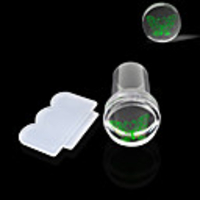 New Manicure Transparent Nail Seal Double Transparent Seal 2.4cm Scraper