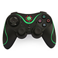 New-model Wireless Dual Shock Controller for PS3 (Green)