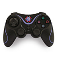 New-model Wireless Dual Shock Controller for PS3 (Purple)
