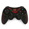 New-model Wireless Dual Shock Controller for PS3 (Red)