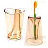 New Novelty Plastic Flip Cup Toothbrush Holder Water Cup
