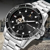 New Ocassidy Ac45sd Explosive Casual Steel Band Tourbillon Three-Needle Small Second Chronograph Automatic Mechanical Men