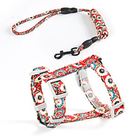 new pet japanese cat rope cat i-shaped chest harness and wind adjustable traction rope cat special chain miniinthebox