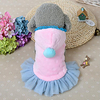 New Pet Princess Lace Cotton Padded Clothes Dog Cat Cute Warm Princess Skirt Hooded Clothes miniinthebox