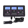 New Professional 6 in 1 Multi-parameter Water Testing Meter Digital LCD Multi-function Water Quality Monitor pH / RH / EC / CF / TDS(PPM) / TEMP Multiparameter Water Quality Tester