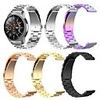 New Sport Style Stainless Steel Band for Samsung Galaxy Watch 46mm / Samsung Gear S3 / Galaxy Watch 3 45mm Samsung Galaxy Strap Width Wristband Metal Three Beads Watch Bands