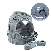 new style pet chest harness vest-style dog leash reflective and breathable dog rope pet supplies wholesale miniinthebox