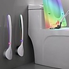 New Tongue Toilet Brush Wall Long Handle Cleaning Brush For Toilet Household Floor Cleaning Tools Bathroom Accessories