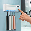 New UV Toothbrush Sterilizer Frame Perforation-free Wall-mounted Toothbrush Sterilizer