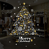 New Year Christmas Tree DIY Wall Stickers Glass Window Home Decor Art Decals Creative 3d Wallpaper Decorations For Home