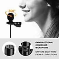 Newest Portable External 3.5mm Hands-free Mini Wired Lapel Lavalier Microphone For PC Laptop 3.5mm Externalc Hot sale