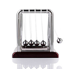 Newtons Cradle Display Model Multi Function Fun Wood Metal Kid