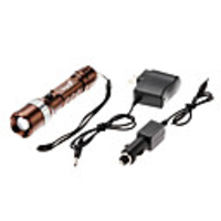 NF-713 Focus Adjustable Zoom Rechargeable 3-Mode Cree XM-L T6 LED Flashlight Set (1800LM,  1x18650)