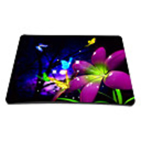 Night Flower Gaming Optical Mouse Pad (9" x 7")
