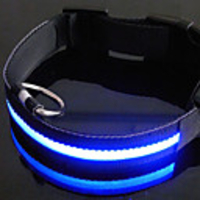 Nightlight Flashing Pet Leash (White)
