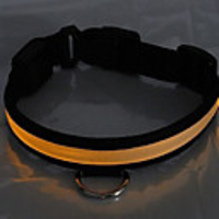 Nightlight Flashing Pet Leash (Yellow)