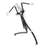 Nightmare Jack Skull Gothic Bones Pendant