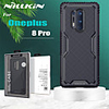 Nillkin Case For OnePlus OnePlus 8 Pro Shockproof Back Cover Solid Colored / Armor TPU / Acrylic / PC Branded Packaging Protective Case