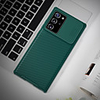Nillkin Case For Samsung Galaxy Note 20 / Galaxy Note 20 Ultra Shockproof / Dustproof Back Cover Lines / Waves / Solid Colored TPU / PC The Camera Slide Cover Protects The Lens From Falling