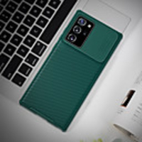 Nillkin Case For Samsung Galaxy Note 20 / Galaxy Note 20 Ultra Shockproof / Dustproof Back Cover Lines / Waves / Solid Colored TPU / PC The Camera Slide Cover Protects The Lens From Falling