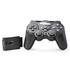 NJ206 2.4 Ghz RF Wireless Game Joypad for PS2 (Black)
