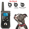 No Shock Pet Dog Training Collar No Prongs Waterproof Humane Sound Vibration Collar Rechargeable Up to 1600Ft Remote Range miniinthebox