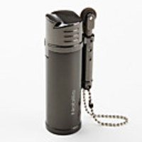 Nobilis Metallic Lighter with Keychain
