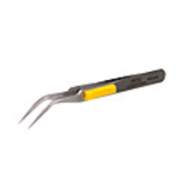 Non-Slip Tweezers - 12.3cm/Tilted Pointy Tip