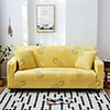 Nordic Geometric Contrast Elastic Sofa Cover Full Package Single Double Three Person Sofa Cover