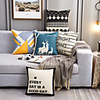 Nordic Geometric Cushion Cover for Sofa Home Decor Cute Cartoon Pillow Case Decor Animal Pillows Covers