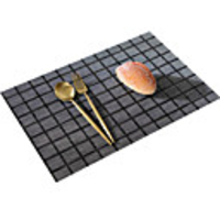 Nordic Lattice Table Mat Waterproof and Oil-proof Disposable PVC Anti-scalding Placemat