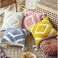 Nordic Pillowcase Simple Pattern Moroccan Bohemian Style Waist Pillow Pillowcase Sofa Pillow