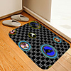 Nordic Style Digital Printing Floor Mat Modern Bath Mats Nonwoven Memory Foam Novelty Bathroom