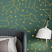 Nordic Style Geometry Art Wall Sticker For House Decoration Living Room Bedroom Decor Art Decals Mural Vinyl Wall Stickers Stars