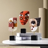 Nordic Style Resin Crafts Living Room Decoration Abstract Face art Decoration miniinthebox