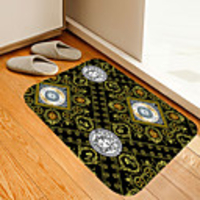 North American Wind Digital Printing Floor Mat Modern Bath Mats Nonwoven Memory Foam Novelty Bathroom
