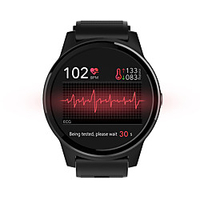 NORTH EDGE E101 Unisex Smartwatch Bluetooth Touch Screen Heart Rate Monitor Blood Pressure Measurement Calories Burned Information ECGPPG Pedometer Call Reminder Sleep Tracker Sedentary Reminder miniinthebox