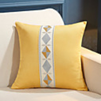Northern Europe Style Affection Horse Cotton Series Pillow Case Cover Modern Sample Room Cushion Cover Living Room Bedroom Sofa Cushion Cover