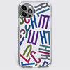 Novelty Letter Case For Apple iPhone 12 iPhone 11 iPhone 12 Pro Max Unique Design Protective Case Shockproof Back Cover TPU
