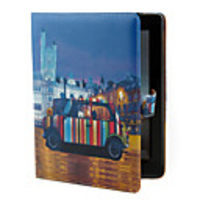 Novelty PU Leather Case with Stand for iPad 2 (Palace)