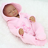 NPKCOLLECTION 12 inch NPK DOLL Reborn Doll Girl Doll Baby Girl Newborn lifelike Cute Hand Made Child Safe Full Body Silicone with Clothes and Accessories for Girls
