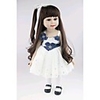 NPKCOLLECTION 18 inch NPK DOLL Reborn Doll Baby Newborn lifelike Cute Hand Made Child Safe Silicone PVC(PolyVinyl Chloride) Vinyl 18 with Clothes and Accessories for Girls