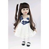 NPKCOLLECTION 18 inch NPK DOLL Reborn Doll Baby Newborn lifelike Cute Hand Made Child Safe Silicone PVC(PolyVinyl Chloride) Vinyl 18 with Clothes and Accessories for Girls