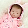 NPKCOLLECTION 18 inch NPK DOLL Reborn Doll Girl Doll Baby Girl Newborn lifelike Cute Hand Made Child Safe Full Body Silicone with Clothes and Accessories for Girls