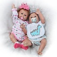 NPKCOLLECTION 20 inch NPK DOLL Reborn Doll Girl Doll Baby Girl Newborn lifelike Cute Child Safe Non Toxic Full Body Silicone with Clothes and Accessories for Girls