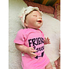 NPKCOLLECTION 20 inch Reborn Doll Baby Gift Hand Made Artificial Implantation Blue Eyes Nonwoven 3/4 Silicone Limbs and Cotton Filled Body with Clothes and Accessories for Girls