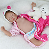 NPKCOLLECTION 22 inch NPK DOLL Reborn Doll Baby Toddler Toy Baby Reborn Baby Doll lifelike Cute Hand Made Child Safe Non Toxic 3/4 Silicone Limbs and Cotton Filled Body with Clothes and Accessories