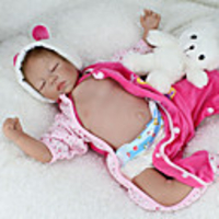 NPKCOLLECTION 22 inch NPK DOLL Reborn Doll Baby Toddler Toy Baby Reborn Baby Doll lifelike Cute Hand Made Child Safe Non Toxic 3/4 Silicone Limbs and Cotton Filled Body with Clothes and Accessories