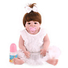 NPKCOLLECTION 22 inch NPK DOLL Reborn Doll Baby Reborn Baby Doll Newborn lifelike Cute Hand Made Child Safe Full Body Silicone with Clothes and Accessories for Girls